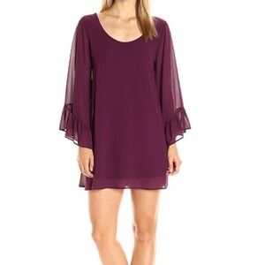 Burgundy Flowy Sleeveless Blouse